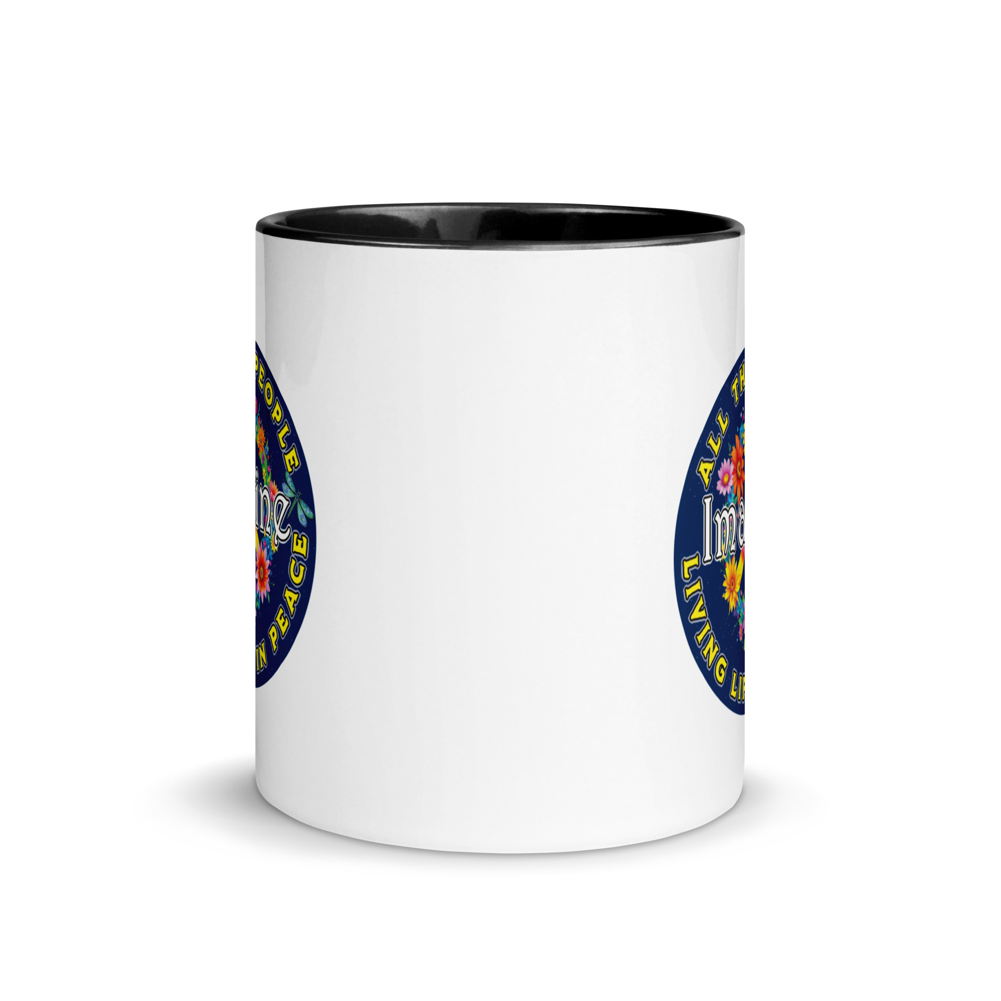 Imagine White Mug with Black Interior – 11 oz or 15 oz - Image 3