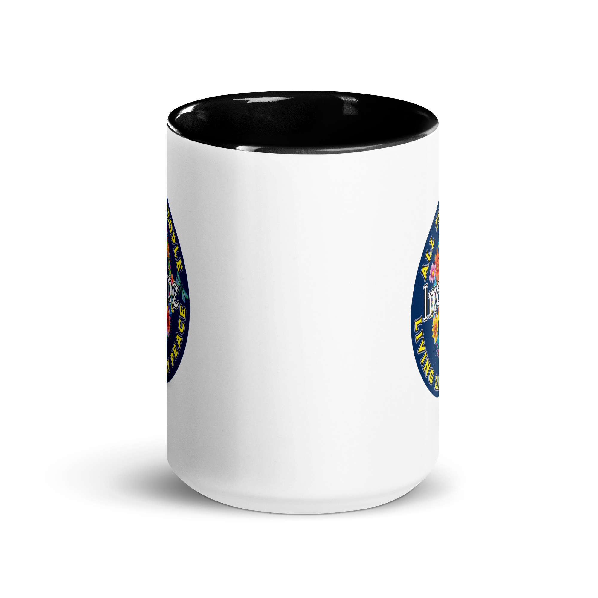 Imagine White Mug with Black Interior – 11 oz or 15 oz - Image 5