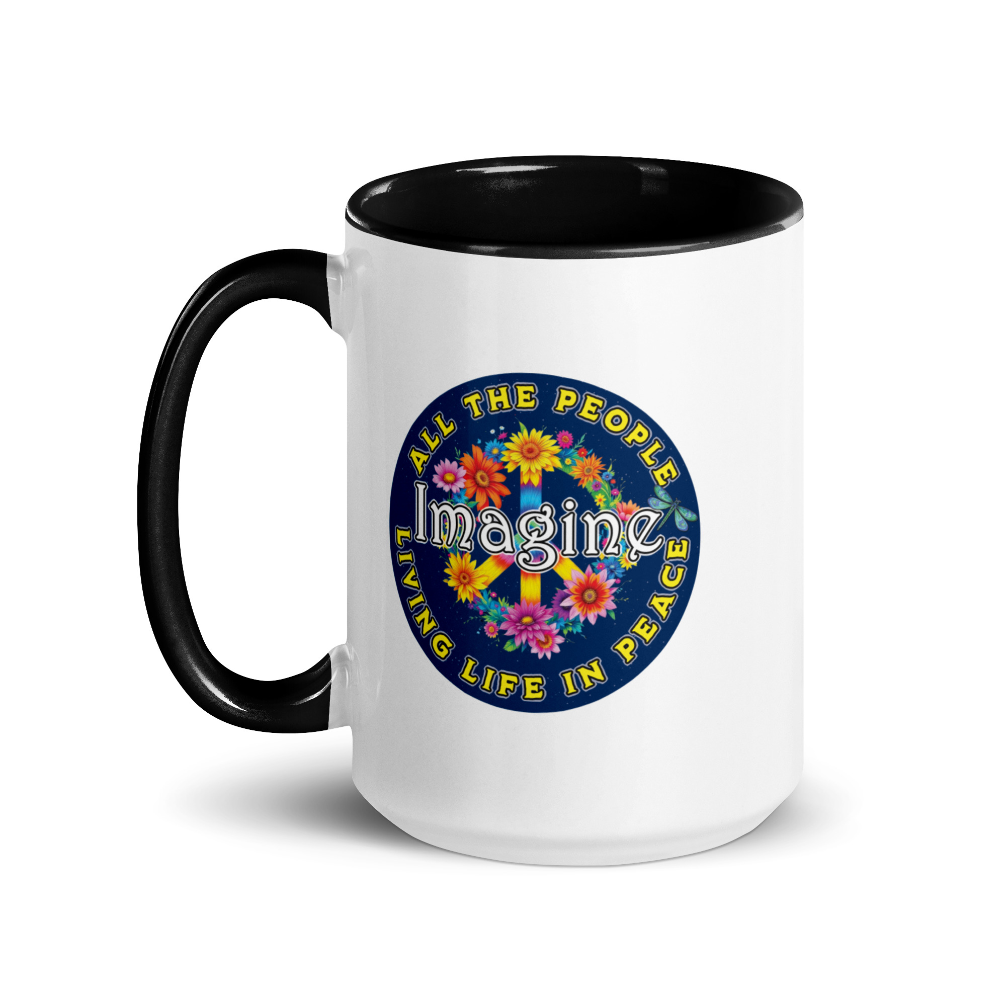 Imagine White Mug with Black Interior – 11 oz or 15 oz - Image 6
