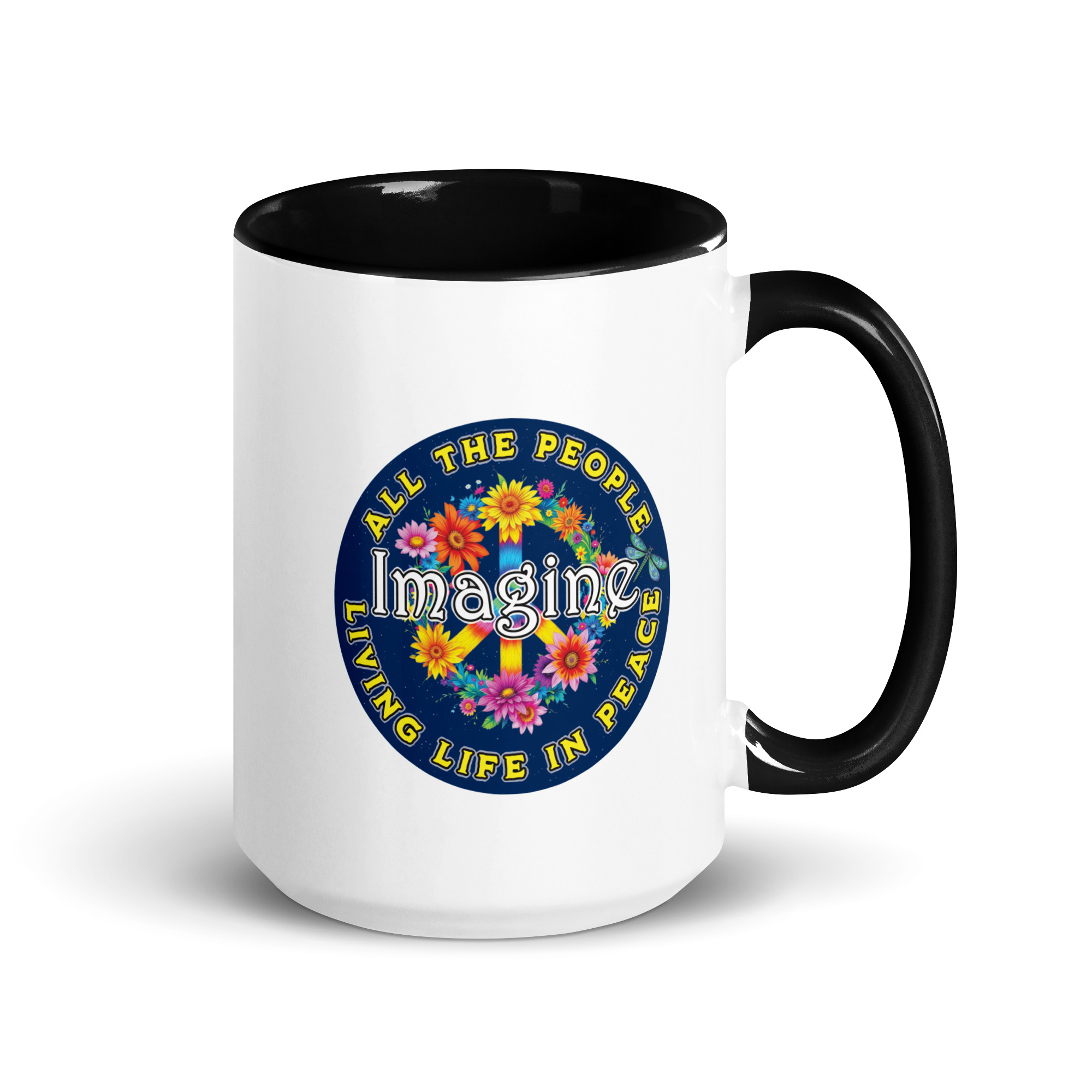 Imagine White Mug with Black Interior – 11 oz or 15 oz - Image 4
