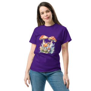 Magic Mushrooms Watercolor T-Shirt - Unisex classic tee