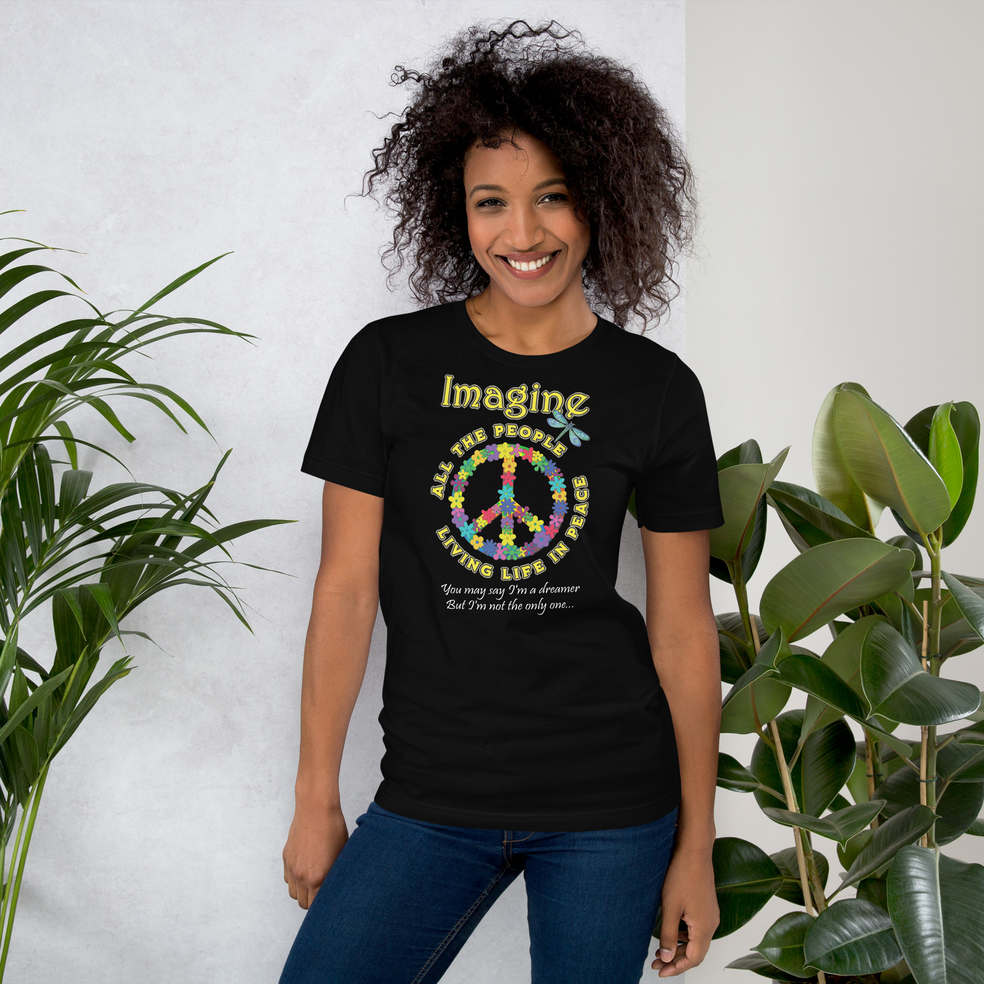 Imagine All the People – Peace & Possibility Unisex T-shirt