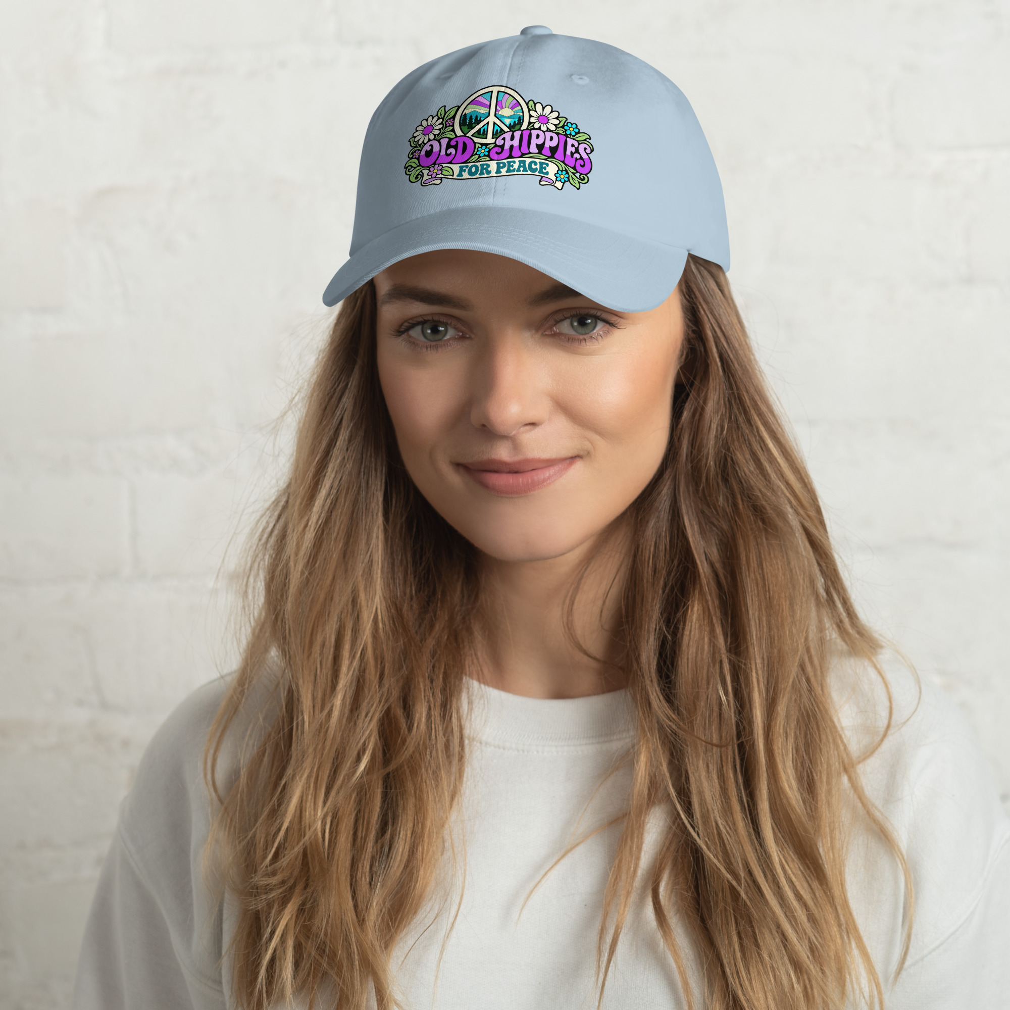 Old Hippies for Peace – Full Color Graphic Hat - Image 20