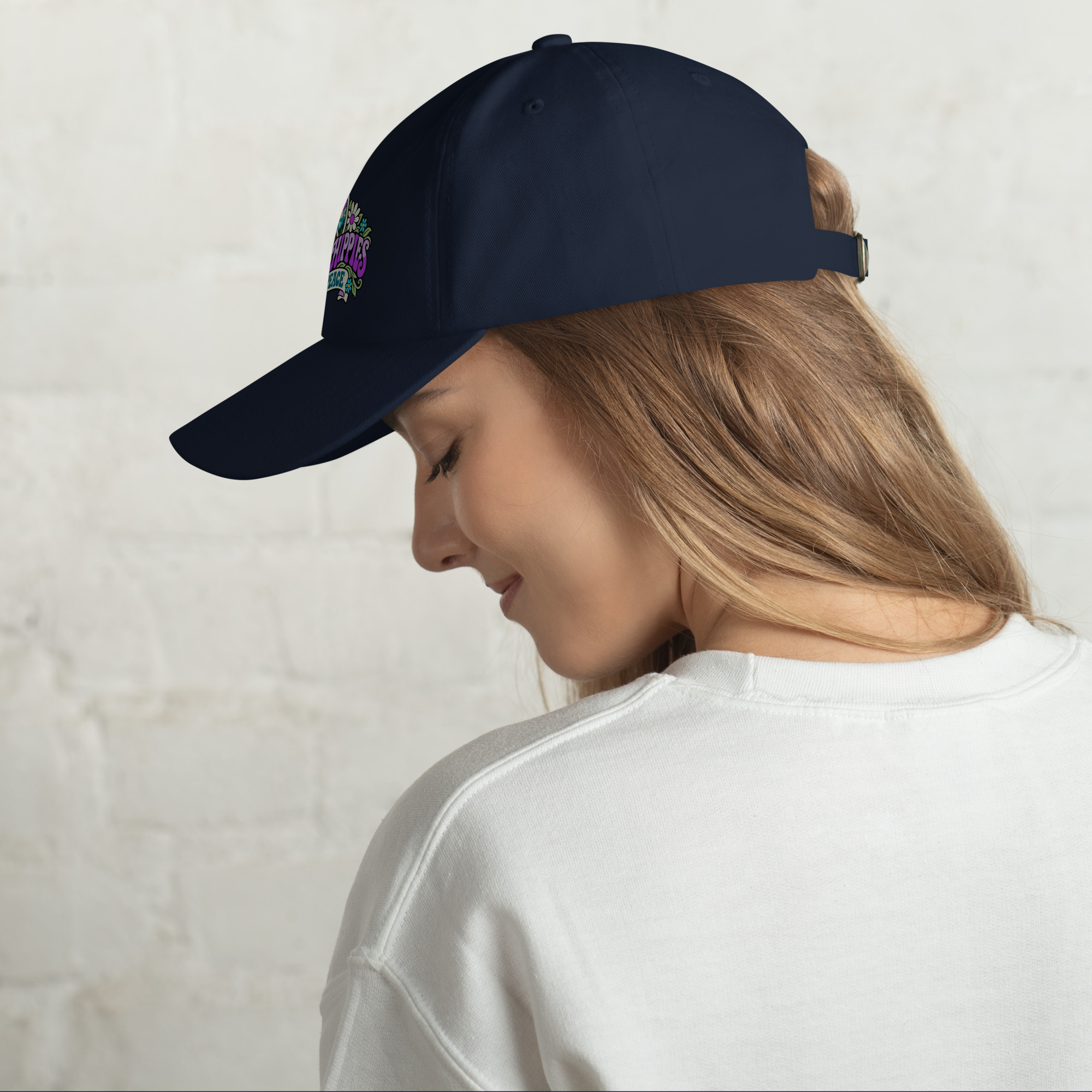 Old Hippies for Peace – Full Color Graphic Hat - Image 6
