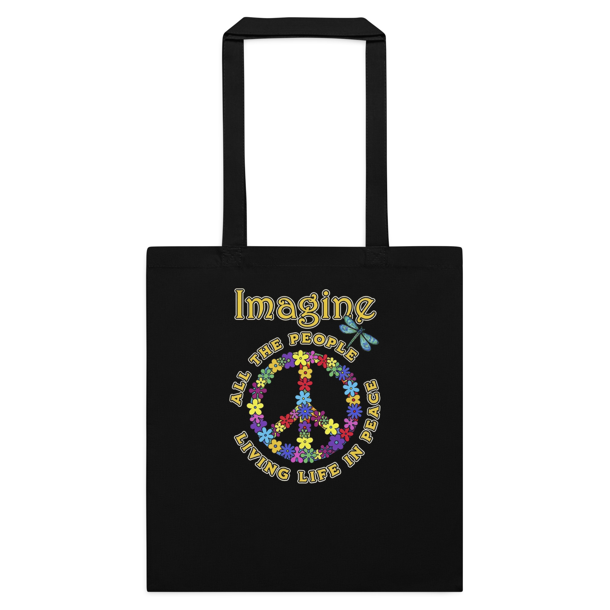 Imagine All the People – Cotton Tote Bag