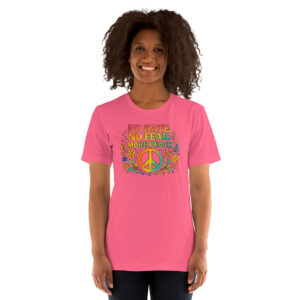 No Hate, No Fear, More Peace – Unisex T-Shirt